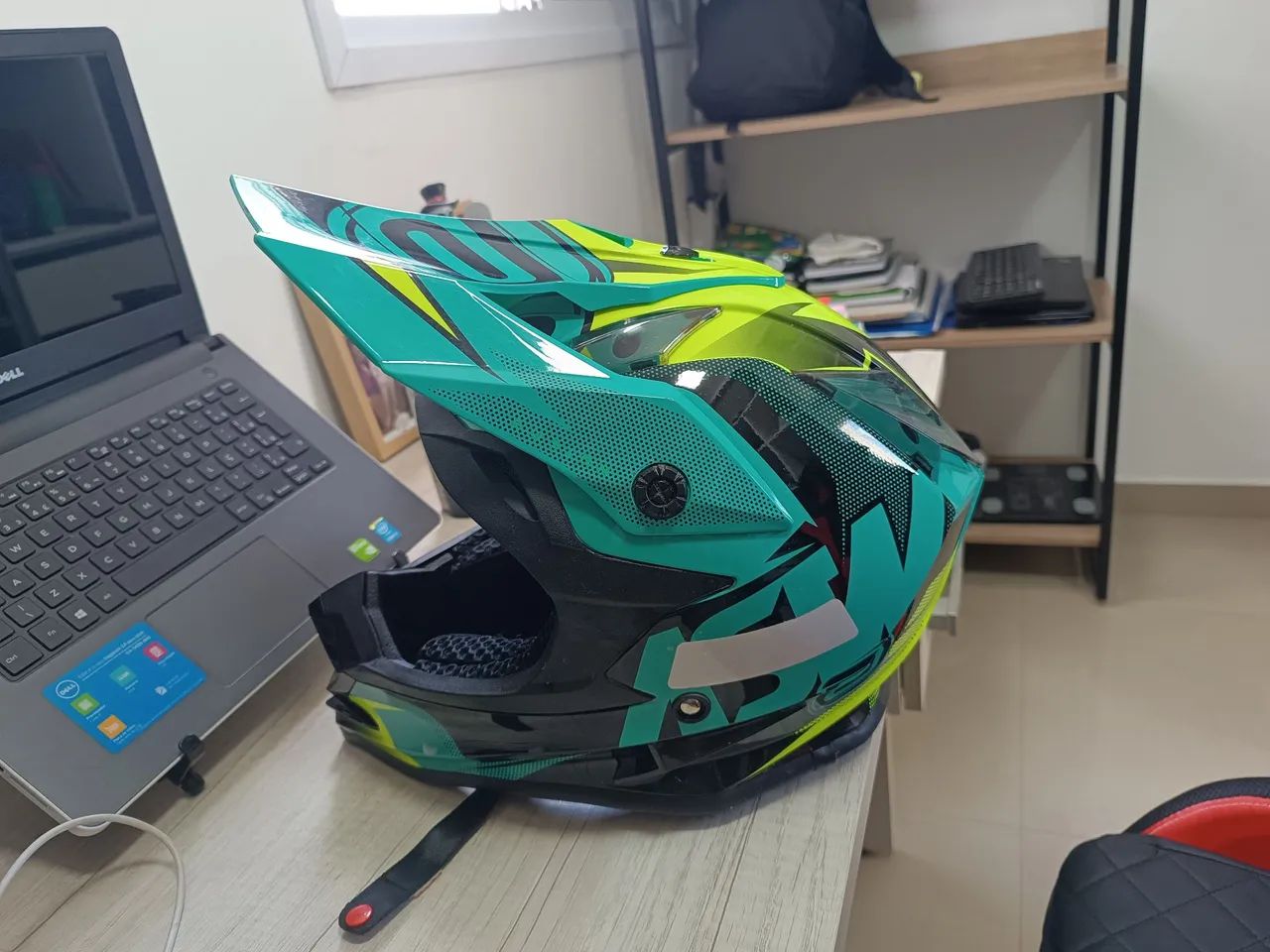 Capacete ASW Fusion + Óculos 100% - Foto 2