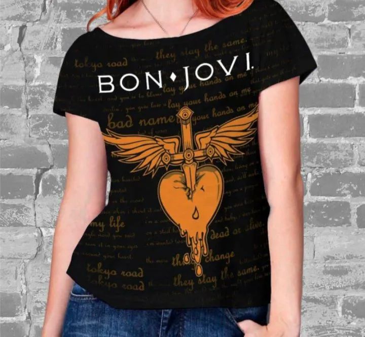 Camiseta Bon Jovi