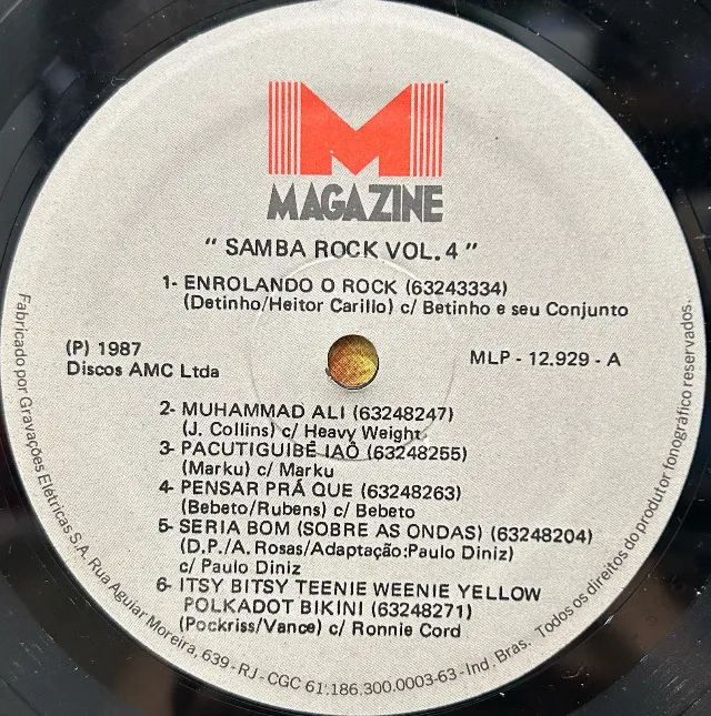 Disco de Vinil LP Samba Rock Vol. 4 - Foto 4