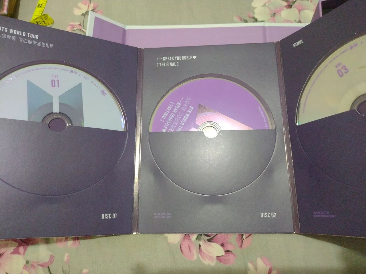  BTS DVD LOVE YOURSELF: SPEAK YOURSELF [THE FINAL] - Foto 2