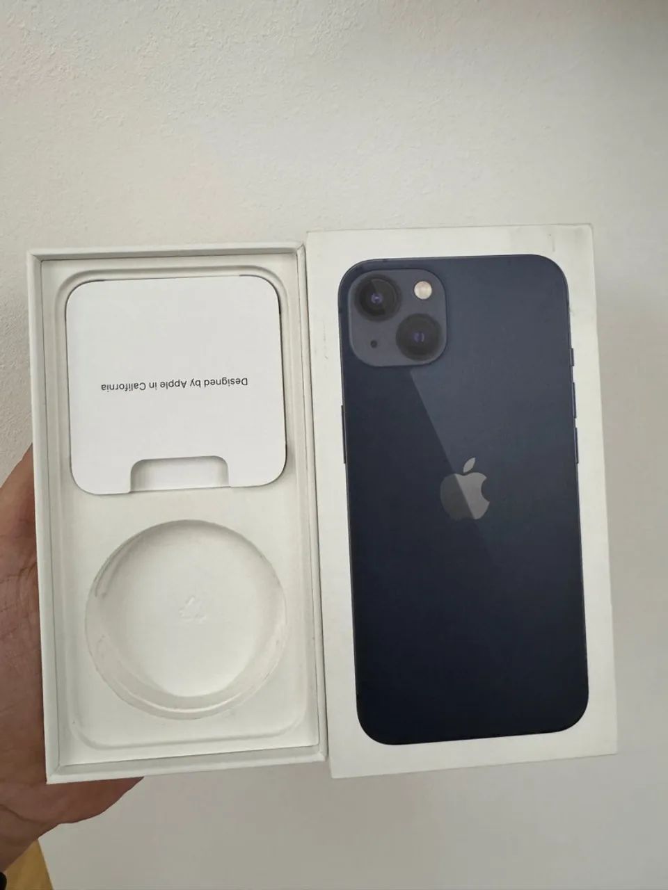 Caixa original para iPhone 13 128GB Midnight - Acessórios de