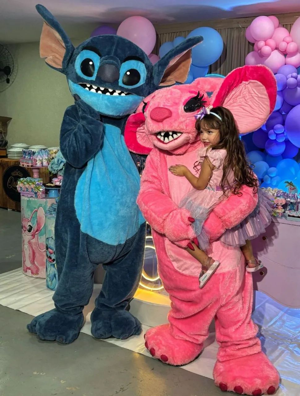 Stitch e Angel - Presença no seu evento ! 
