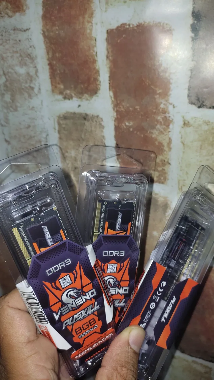 Memória DDR3 8GB para Notebook