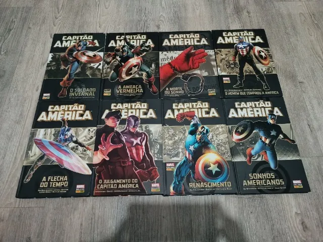 Coleção Capitão América Marvel Deluxe