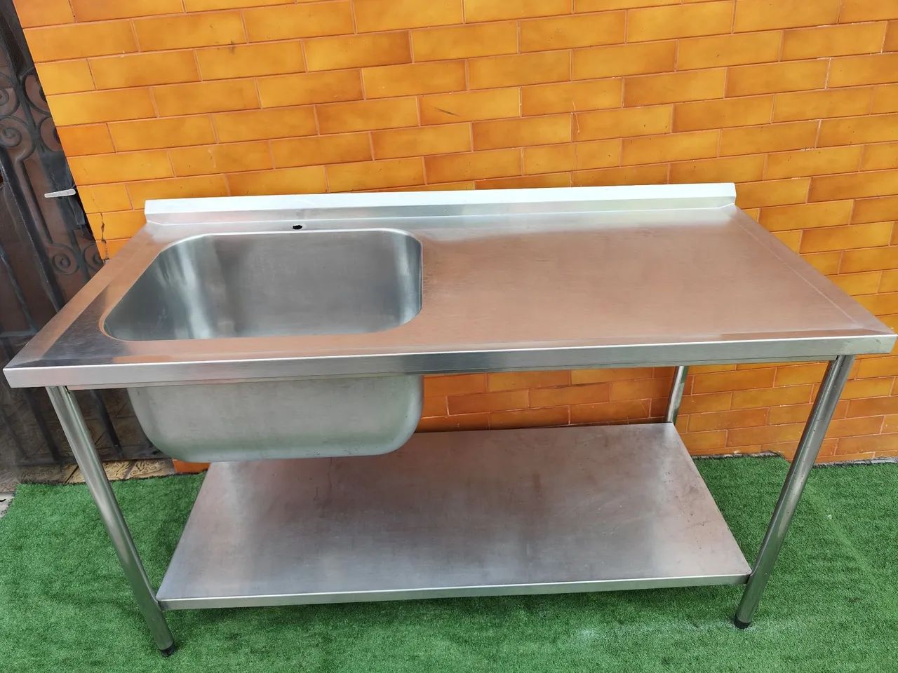 Pia Industrial em Inox Macom  - Foto 3