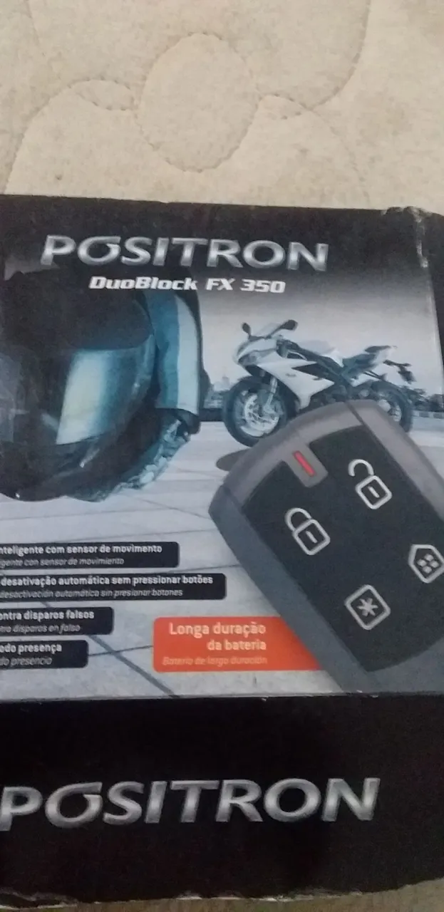Alarme Positron DuoBlock FX 350 para Motos