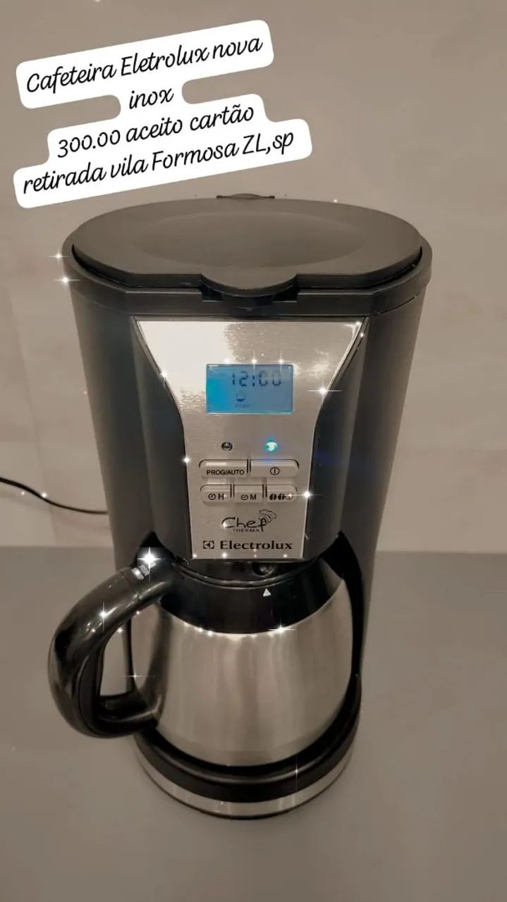 Cafeteira Eletrolux Chef Thermo Nova