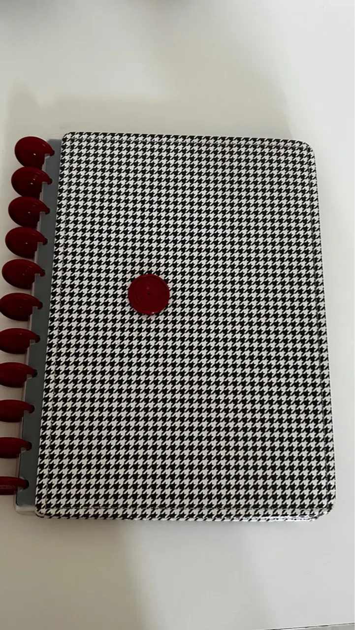 Caderno Inteligente com Discos , Folhas e Organizadores