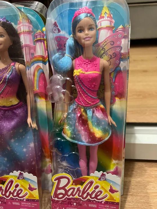 Boneca original Barbie Princesa Fadas - Foto 3