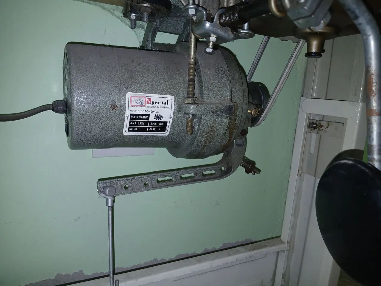 Maquina reta industrial  - Foto 2