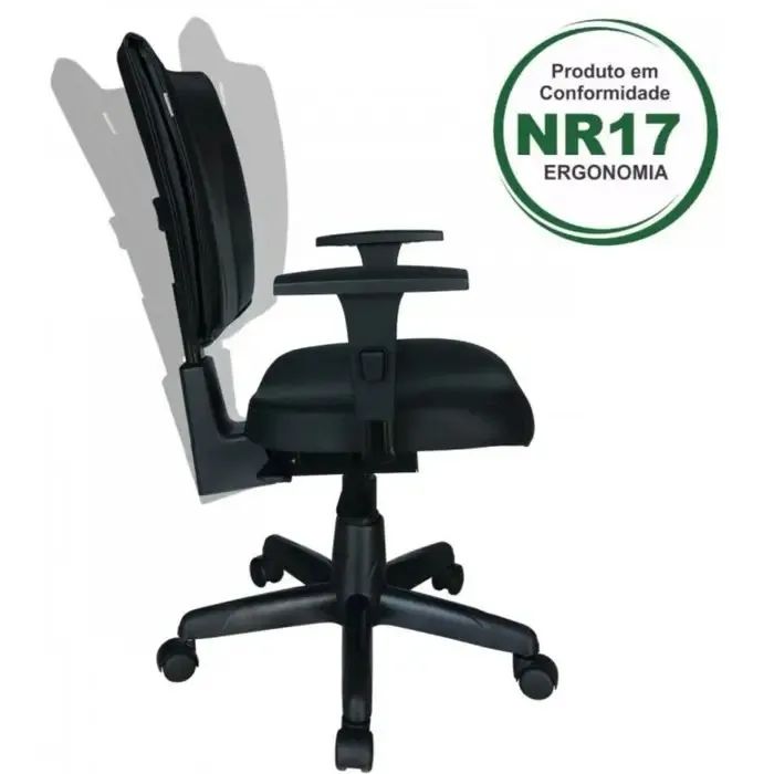 Cadeira B-One Back System Com Braços Reguláveis - Foto 2
