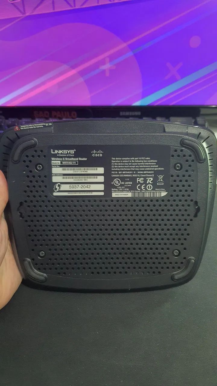 Router - Cisco - WRT54G2V1 - Semi-New64739263129602123