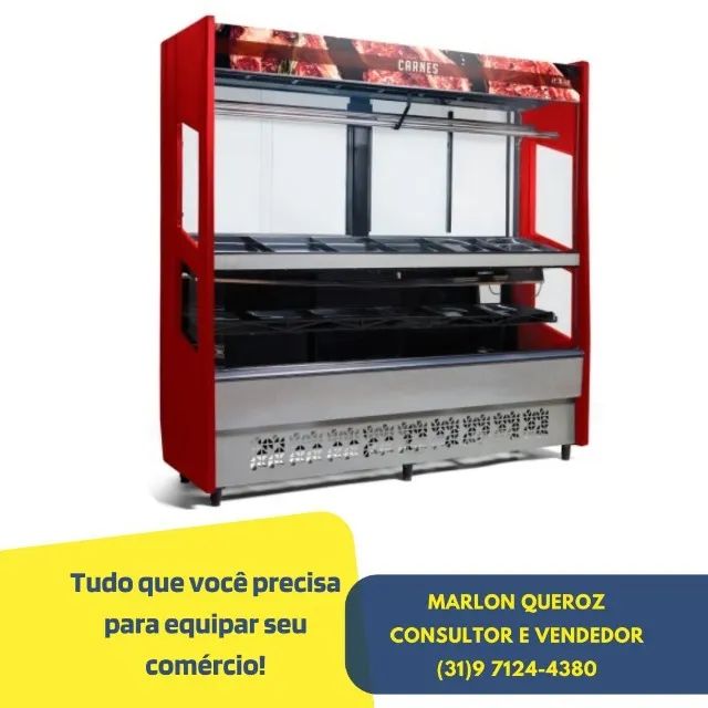 Balcão de Açougue 2M Vertical Polar 220v