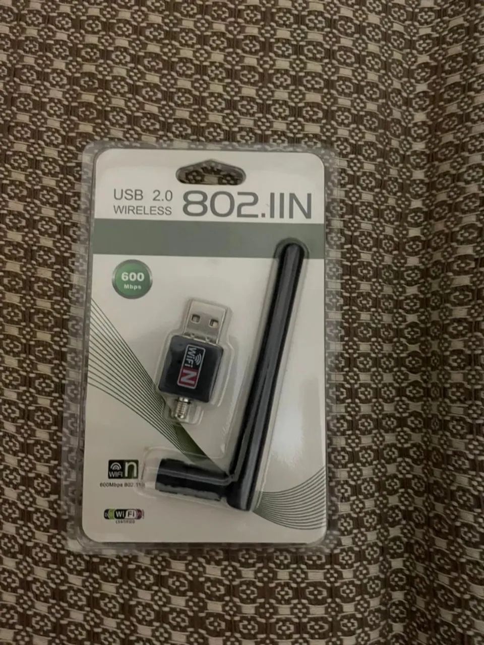 Adaptador Wi-Fi USB 2.0 802.11n 600Mbps