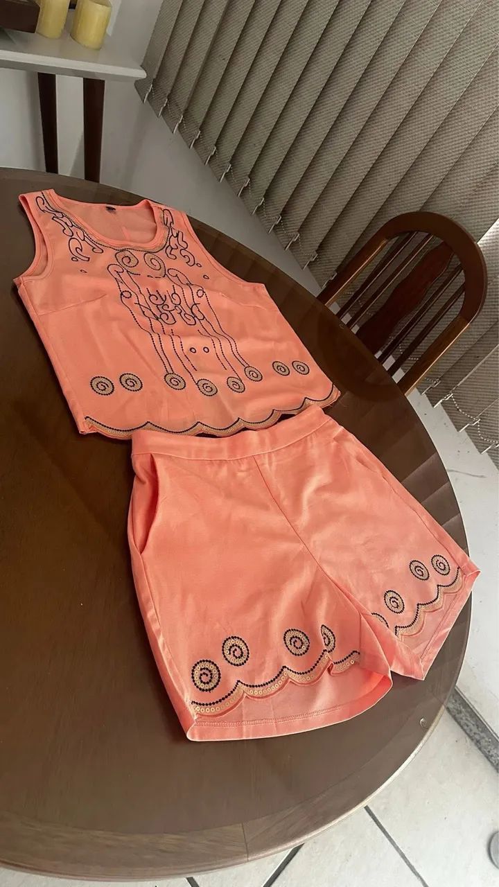 Conjunto short e blusa  - Foto 2