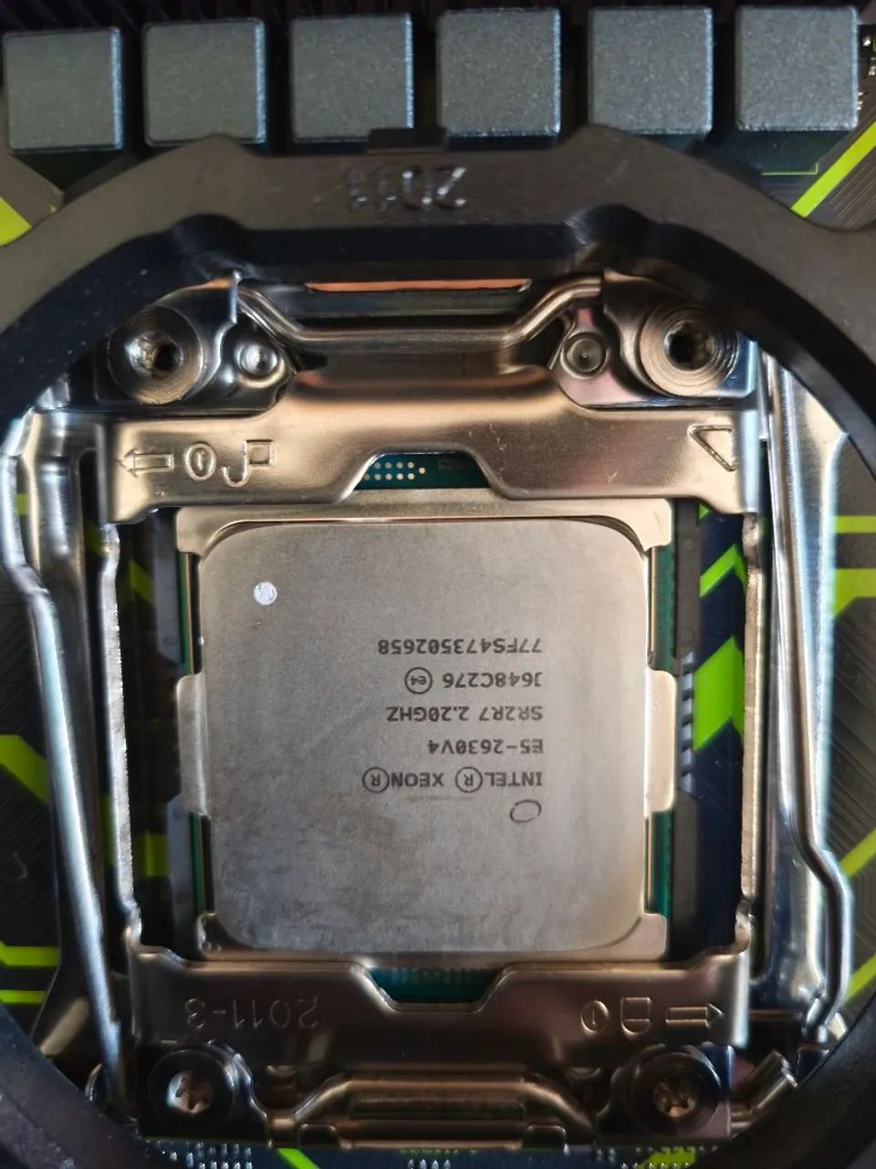 Kit Placa mãe Soyo X99 , Xeon 2630v4 e 16gb ram Pulskill 3200mhz  - Foto 4