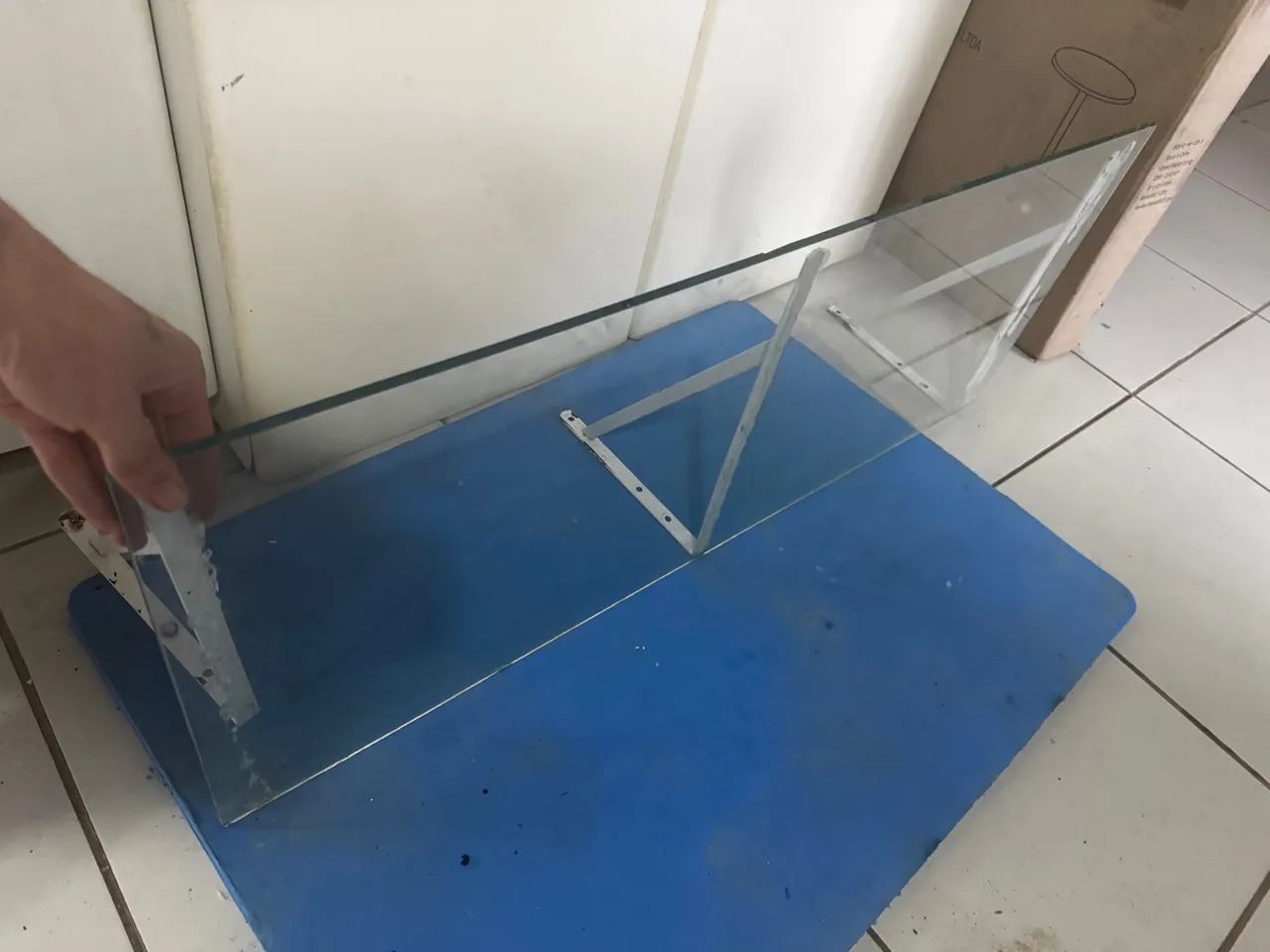 Prateleira de Vidro Temperado 100x40cm, Resistente e Sofisticada! 