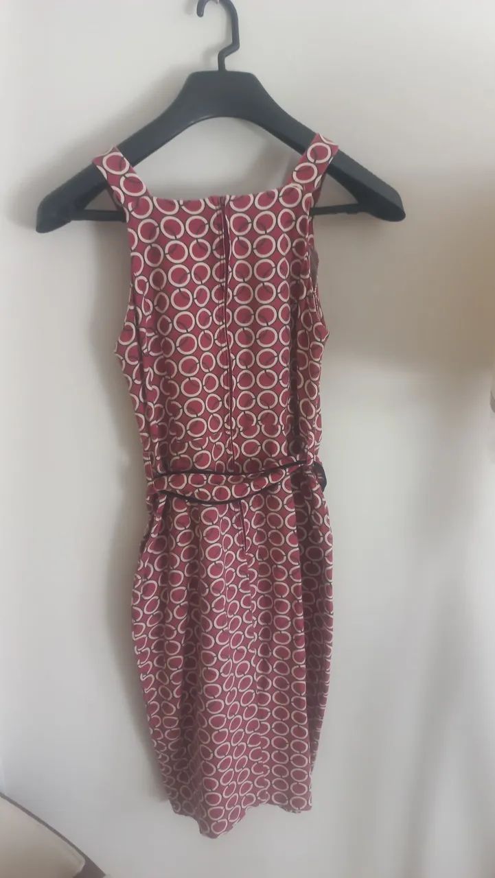 Vestido estampado detalhes - Foto 5