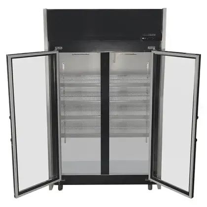 Expositor Refrigerado Vertical 2 Portas GEAS-2P PR Gelopar - Foto 3