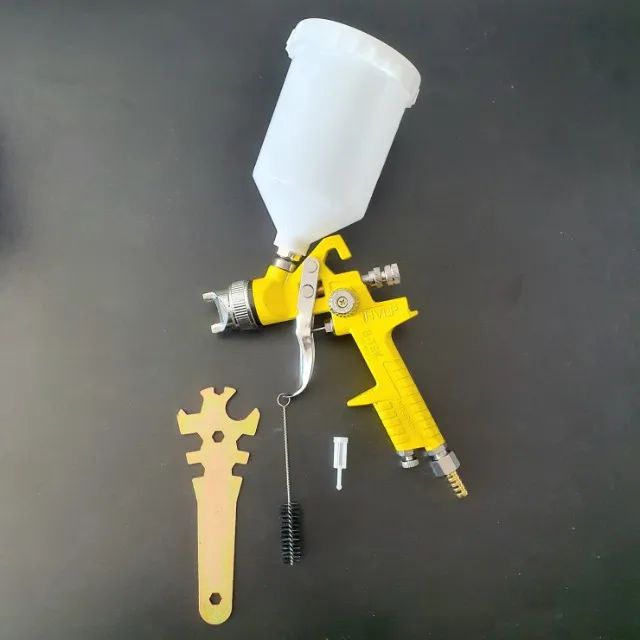 Pistolade Pintura HVLP 600ml Profissional 1.4 Cod:  - Foto 2