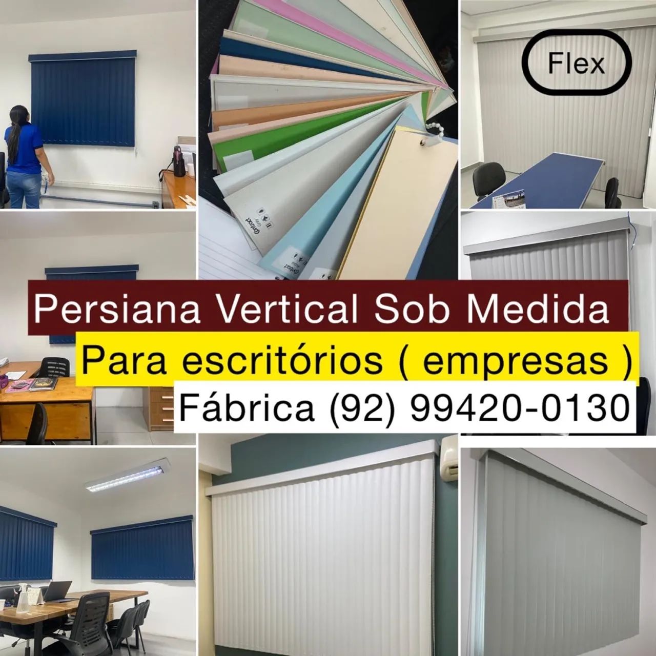 Persiana Sob Medida para Escritórios - Empresas