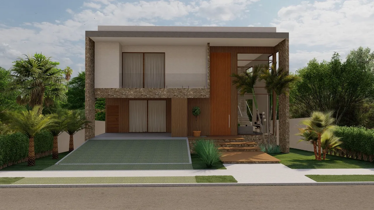 Casa de luxo Alphaville litoral norte 3 - Por 1.800.000,00