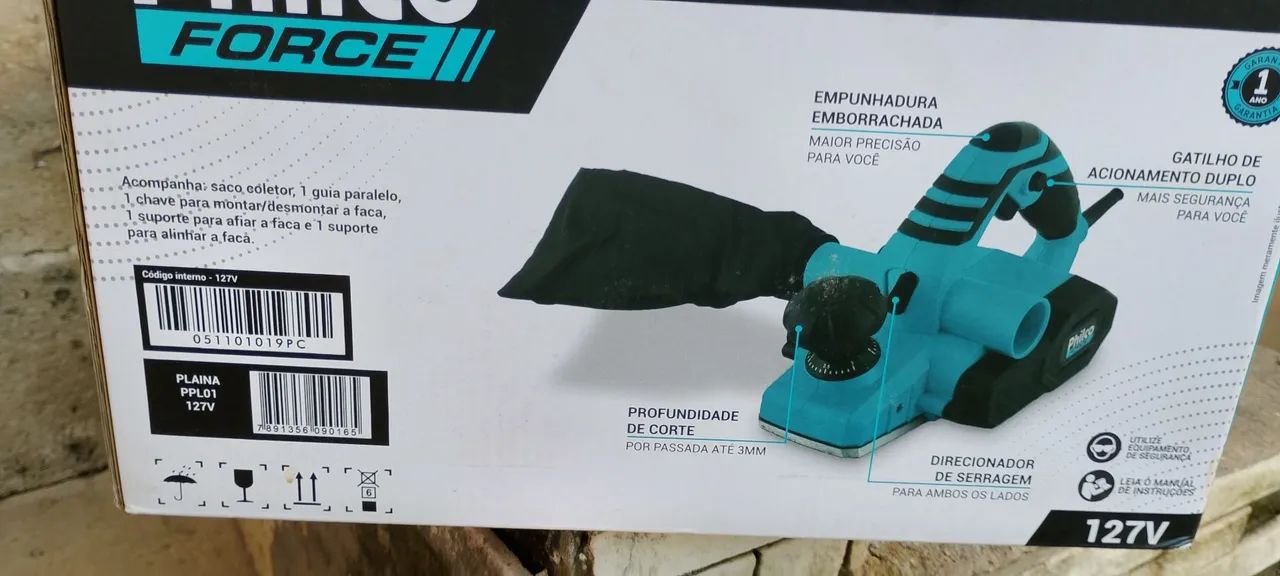 Plaina elétrica 127