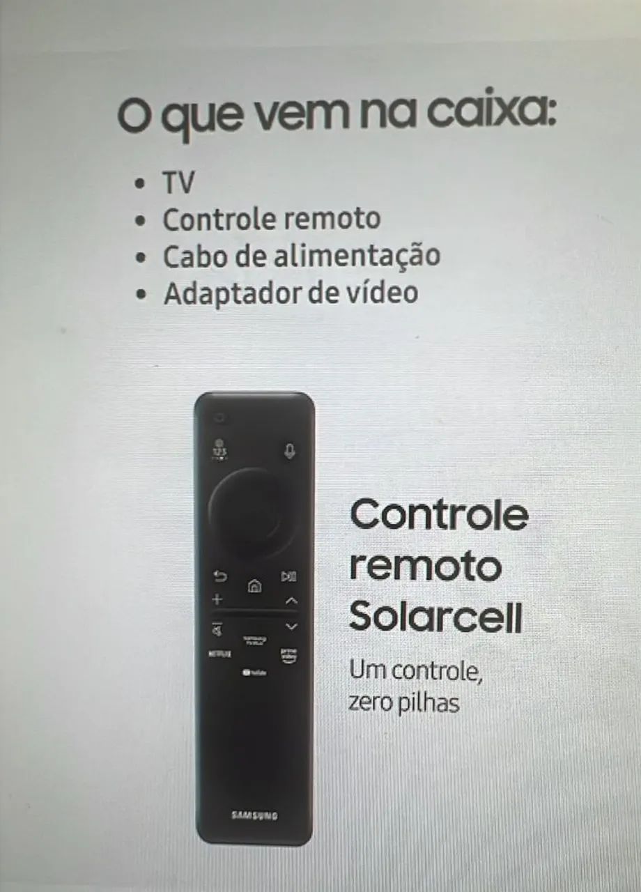 Tv samsung 65 nova na caixa - Foto 3