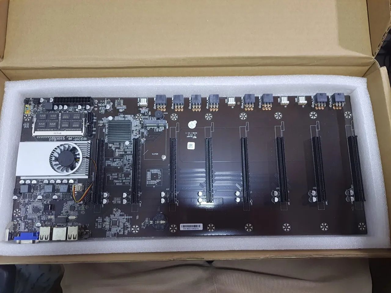 Placa mãe mineração BTC-d37 nunca usada