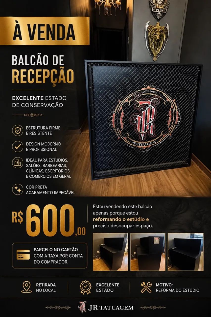 Balcão de recepção  - Foto 4