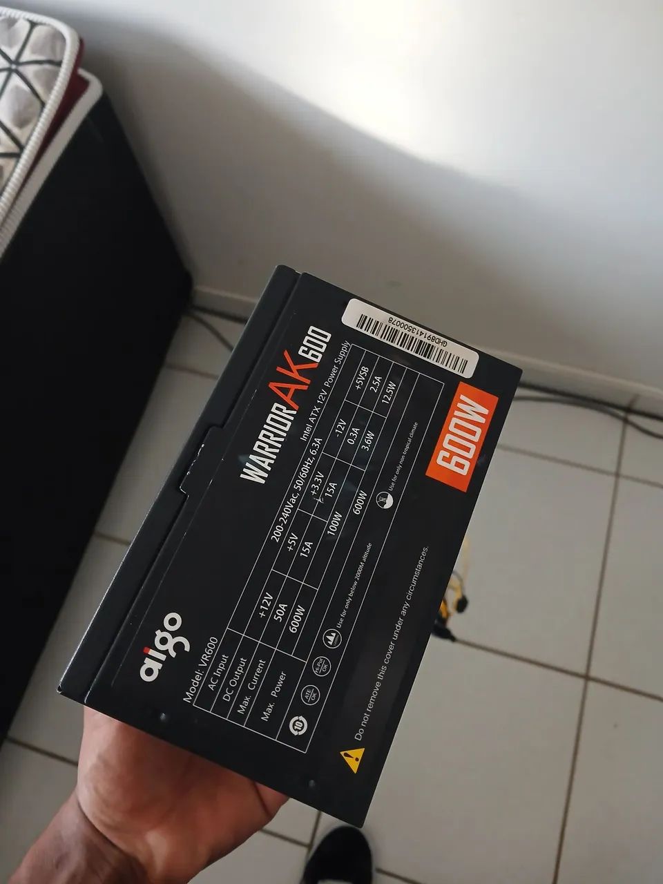 FONTE 600 WATS - Foto 2
