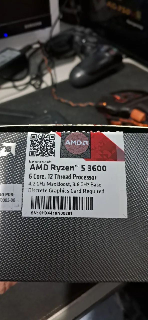 Processador amd ryzen5 3600 - Foto 2