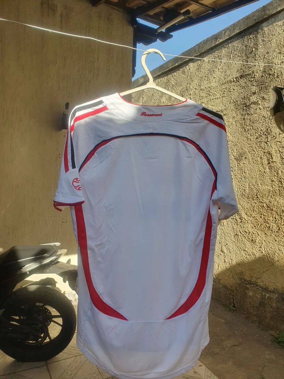 CAMISA RETRÔ MILAN 2006/2007 BRANCA - Foto 2