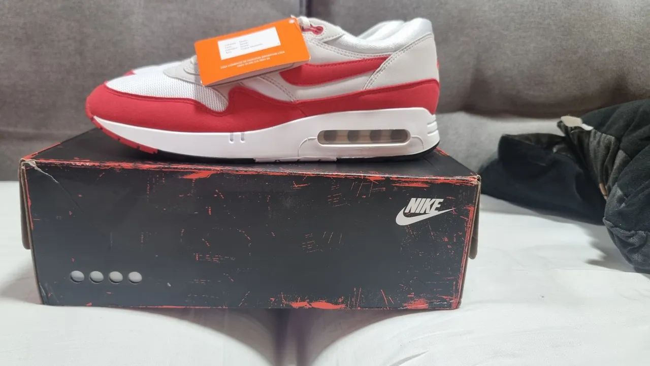 Air max 1 OG Big Bubble red