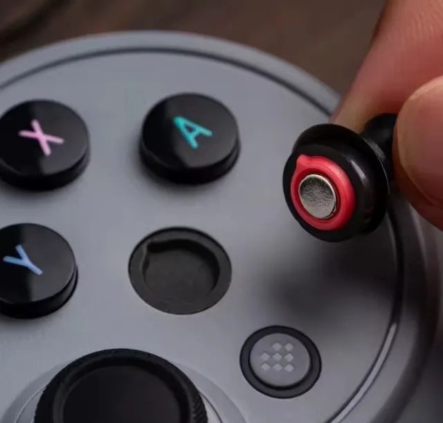 Controle 8bitdo Pro 3 Switch Pc Android Abxy Magnético - Foto 4