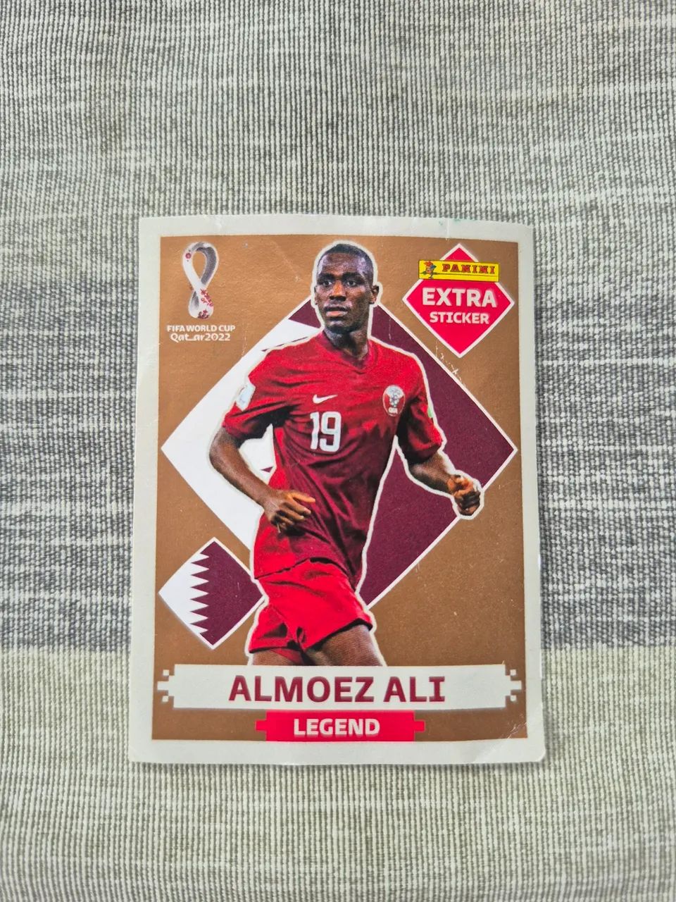 Figurinha LEGEND ALMOEZ ALI