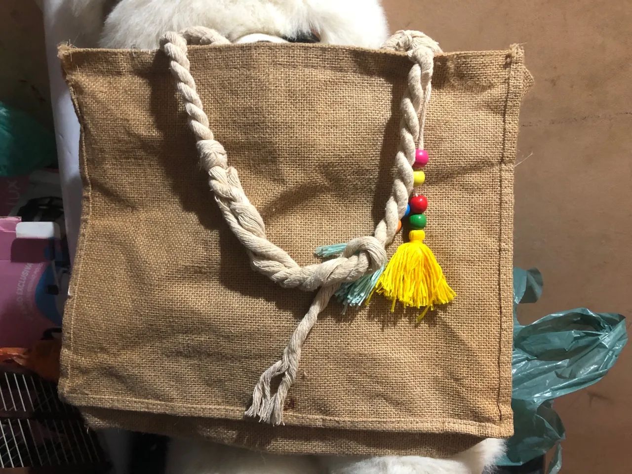 Bolsas grandes em ótimo estado com zíper funcionando  - Foto 5
