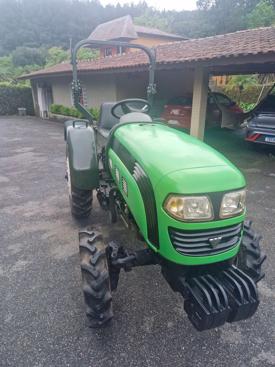 Trator microtrator 25hp 4x4 - Foto 2