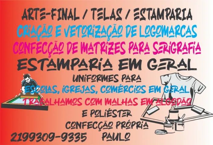 estamparia e confecçao