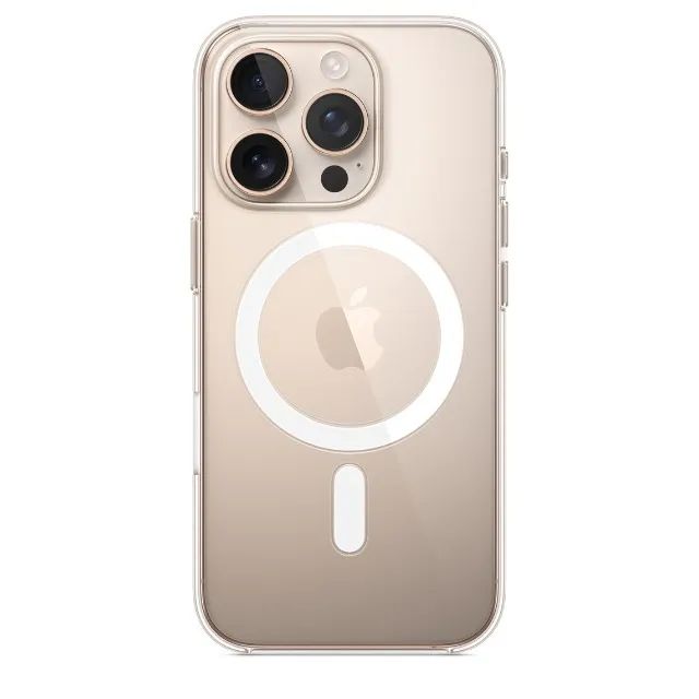 Capa Original Apple iPhone 16 Pro Transparente MagSafe