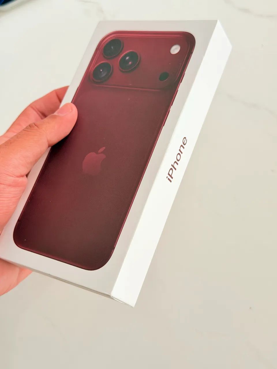 iPhone 18 Pro Max 256gb - Burgundy (Lacrado) - Foto 4