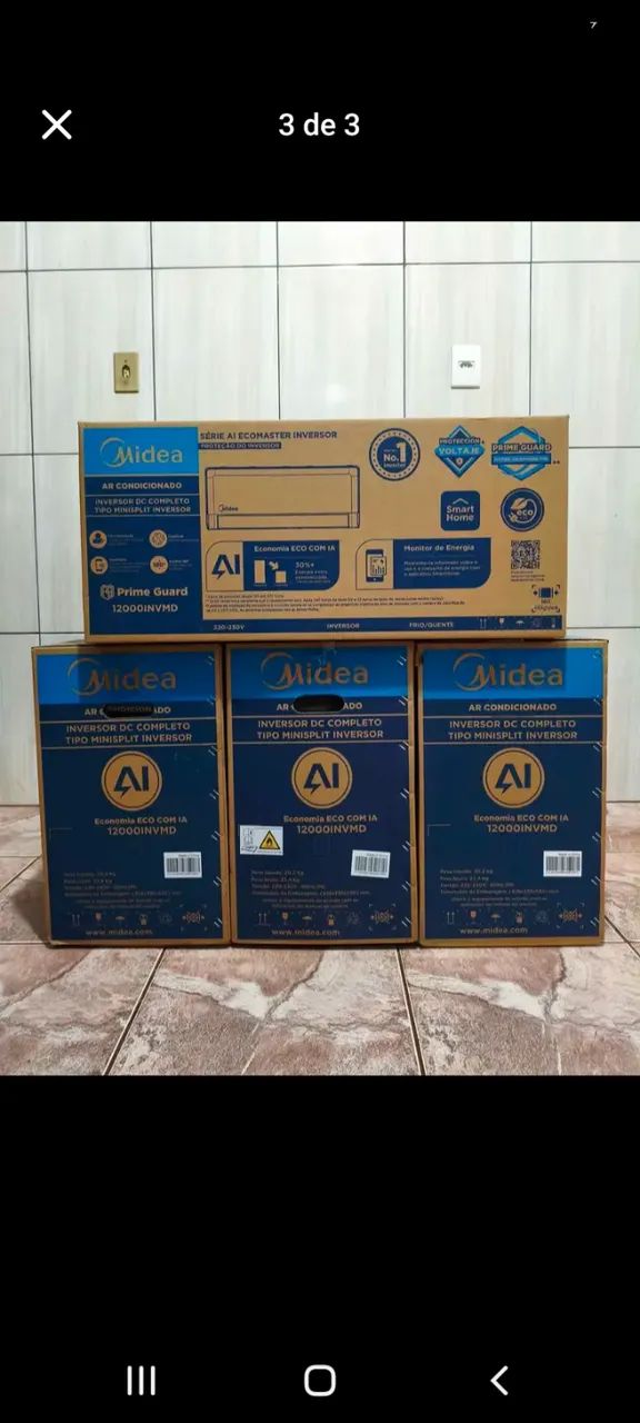 Ar condicionado 12 Btus - Foto 2