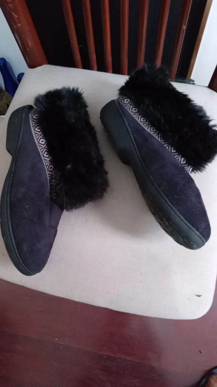 Bota  Acolchoada quentinha  tamanho 40 - Foto 2