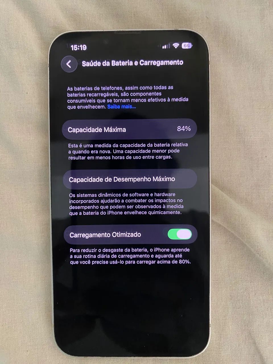 iPhone 13, 84% de bateria com caixa  - Foto 3