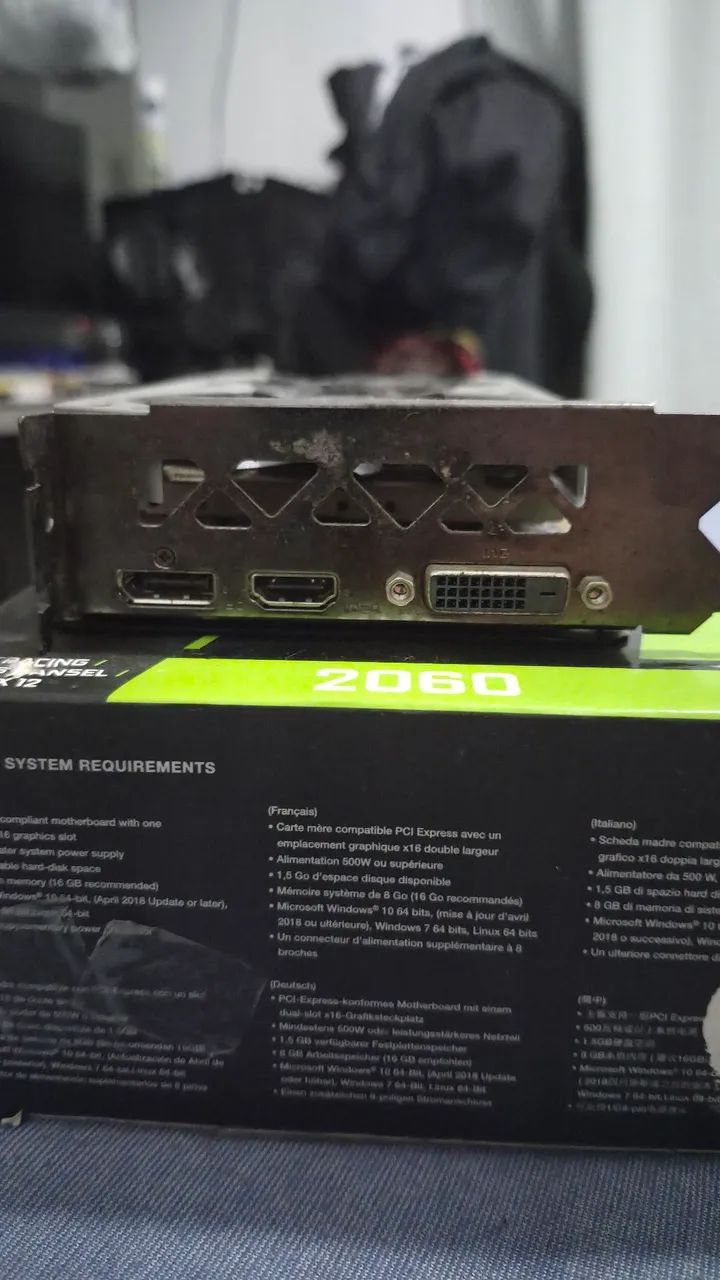 PLACA DE VÍDEO RTX 2060 6GB EVGA  - Foto 3