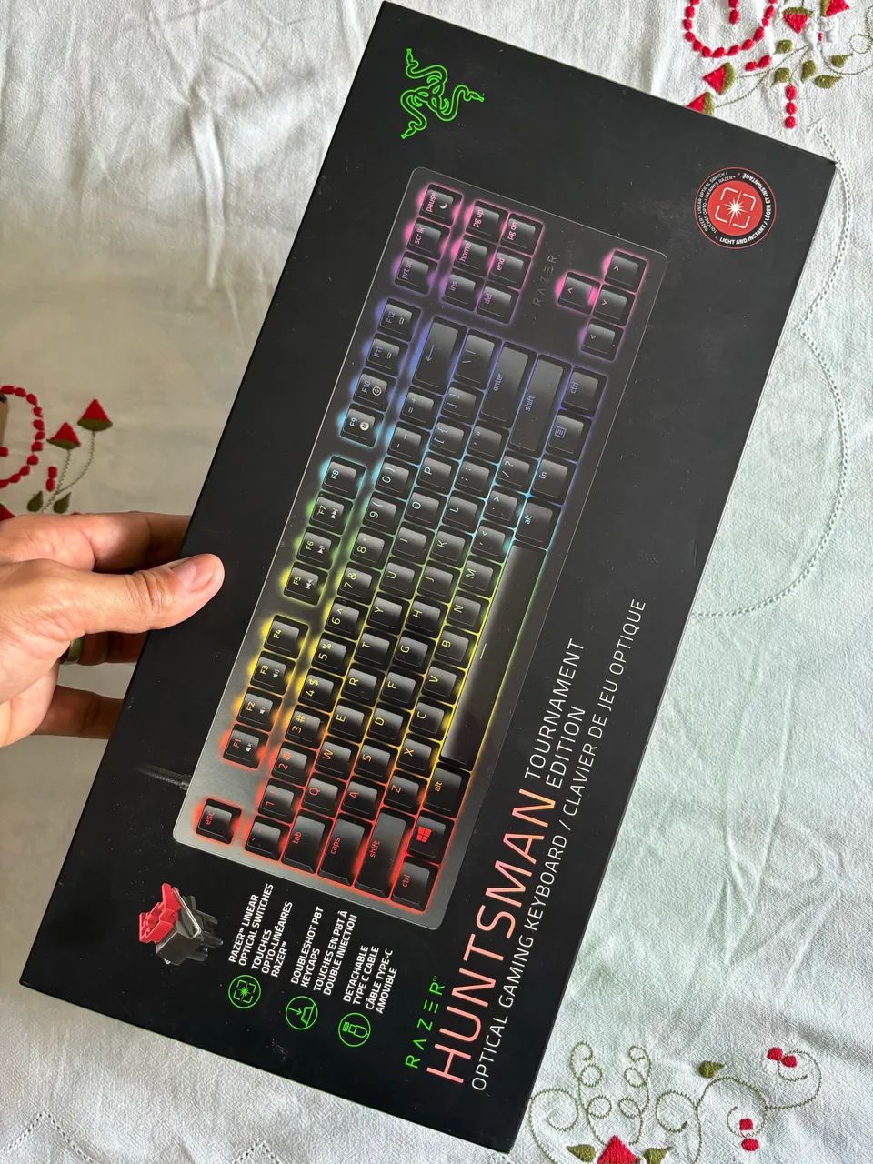 Teclado Razer Huntsman TKL - Foto 2