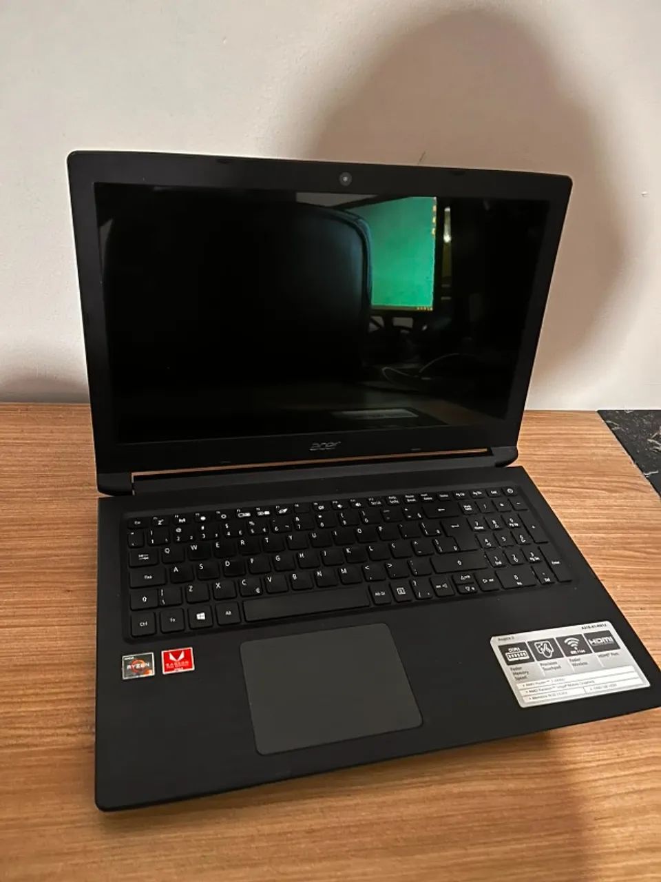 Notebook Acer 3 Ryzen 3 2200 e SSD (Aceito cartão) - Foto 2