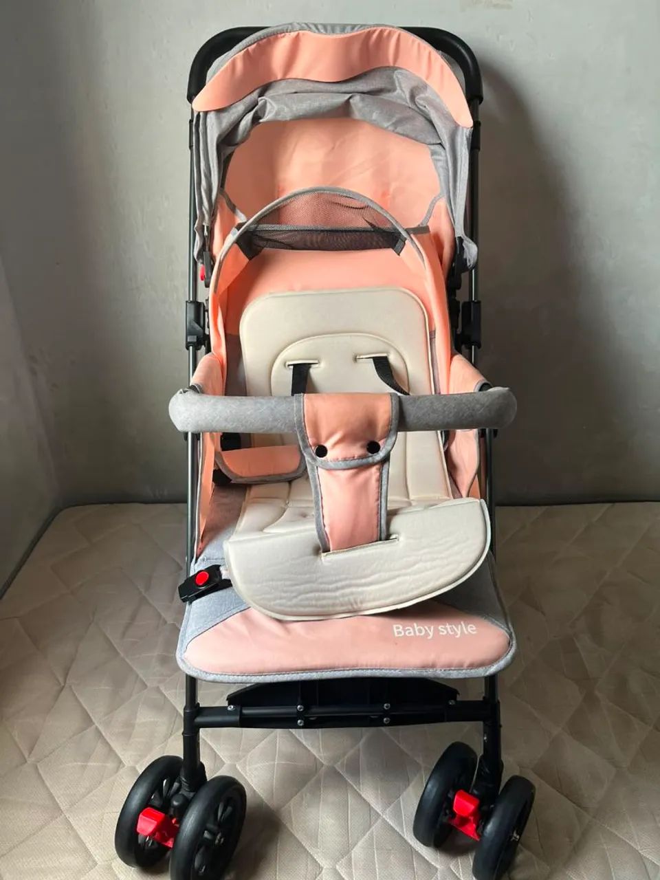 Carrinho de bebê baby style até 15kg - Foto 2