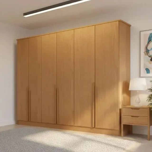 GUARDA ROUPA BIANCA  2,30M  100% MDF. PRONTA ENTREGA. - Foto 3