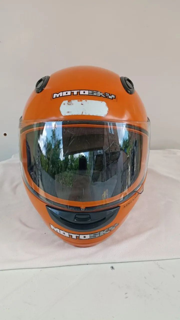 Capacete Sky Orange N60 - Foto 2